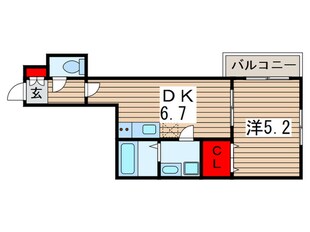 ガーデンコート稲毛の物件間取画像